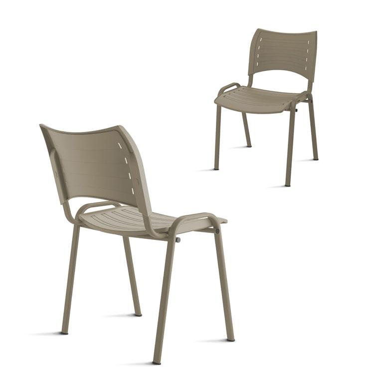 sillas de espera - sillas crema